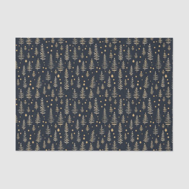 Christmas Seamless Pattern Tissue Paper (Front)