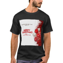 Christmas season customised fashion tshirt 