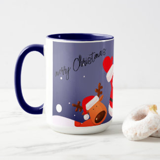 Christmas season cute Santa Claus mug