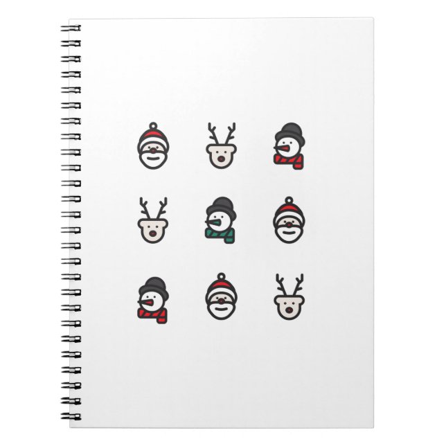 Christmas season notebook (Front)