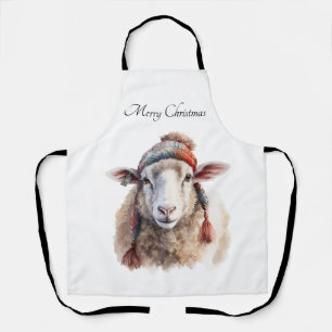 Christmas Sheep Apron