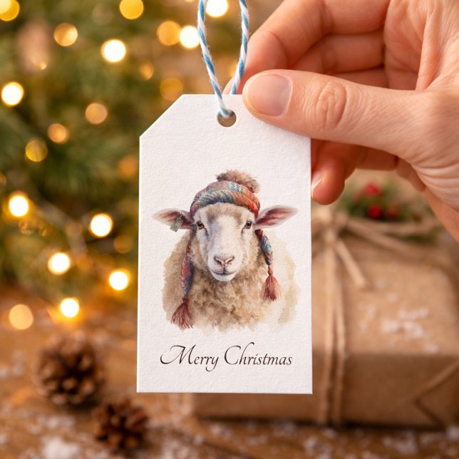 Christmas Sheep Gift Tags (Creator Uploaded)