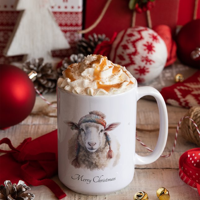 Christmas Sheep Mug (Creator Uploaded)