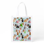 Christmas Sheltie Shetland Sheepdog Tote Bag