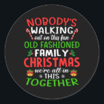 Christmas Shirt  Classic Round Sticker<br><div class="desc">Christmas Shirt</div>