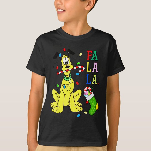 Christmas Shirt Cute La Fa Fa Swea  (Front)