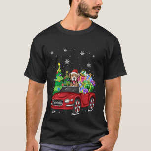 Christmas Shirt Funny Pajama Pitbull Dog And Red T