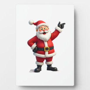 Christmas Shirts for Boys Kids Dabbing Santa Xmas Plaque