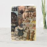 Christmas shopping holiday card<br><div class="desc">Christmas shopping</div>