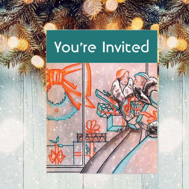 Christmas Shopping Invitation (Creator Uploaded)