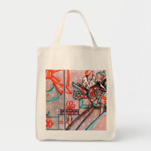 Christmas Shopping Tote Bag
