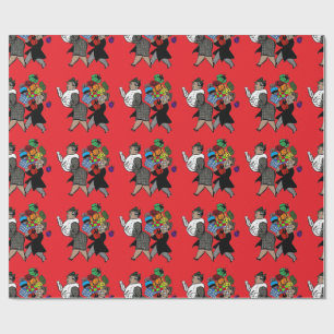 Christmas Shopping with the Missus Wrapping Paper