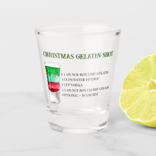 Christmas Shot Drink Recipe Holiday Party Glass