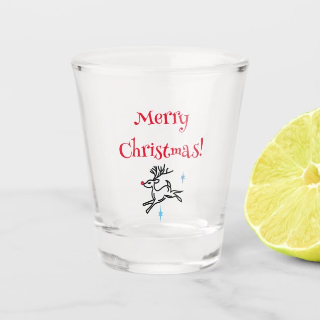 Christmas Shot Glass (Front)