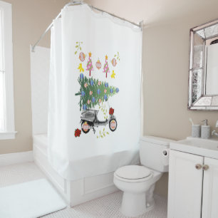 Christmas Shower Curtain