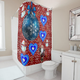 Christmas Shower Curtain
