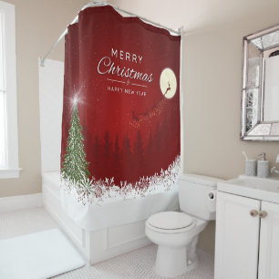 Christmas Shower Curtain
