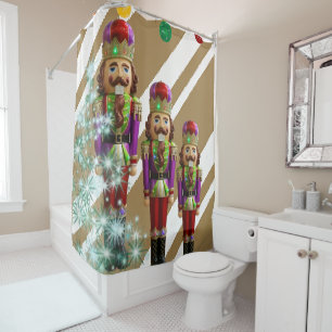 Christmas Shower Curtain, Soldier