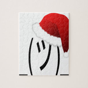 christmas shrug emoji jigsaw puzzle