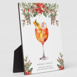 Christmas Signature Drink Sign Plaque
