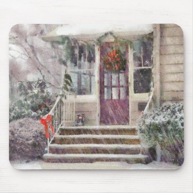 Christmas - Silent Day Mouse Pad (Front)