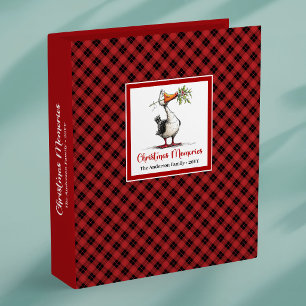 Christmas Silly Goose Cartoon Memory Album Book Binder