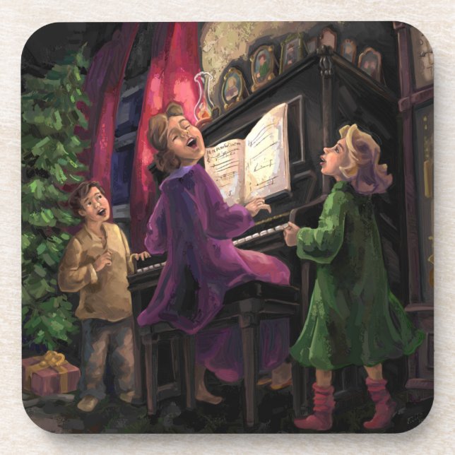 Christmas Sing Along Coaster (Front)