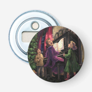Christmas Sing Along Painting Bottle Opener