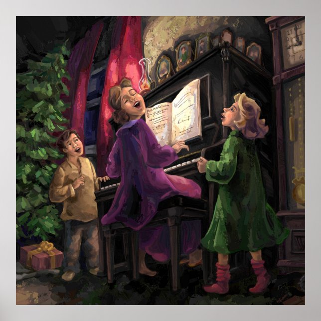 Christmas Sing Along Poster (Front)