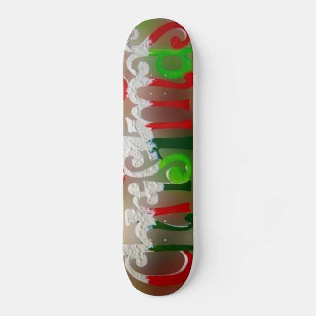 Christmas Skateboard (Front)