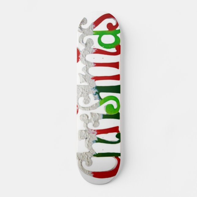 Christmas Skateboard (Front)