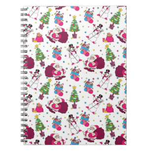 Christmas Sketch  Pattern Notebook