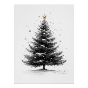 Christmas Sketch Poster