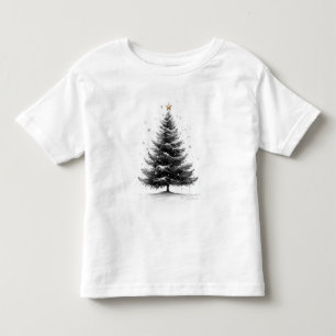 Christmas Sketch Poster Toddler T-shirt