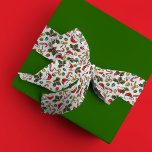 Christmas Sketches Santa Hat Holly Candy Cane Bow Satin Ribbon<br><div class="desc">Christmas sketches of Santa's hat,  yellow bow,  holly berries,  candy canes festive ribbon.</div>