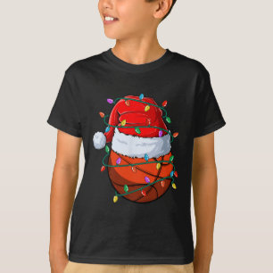 Christmas Sketll Xmas Santa Sports Hat Ll Kids Boy T-Shirt