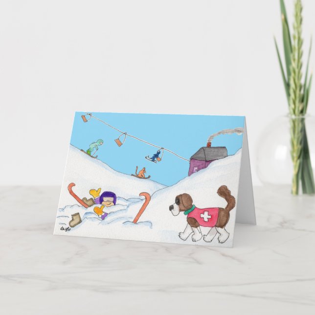 Christmas Ski Holiday Rescue (Front)