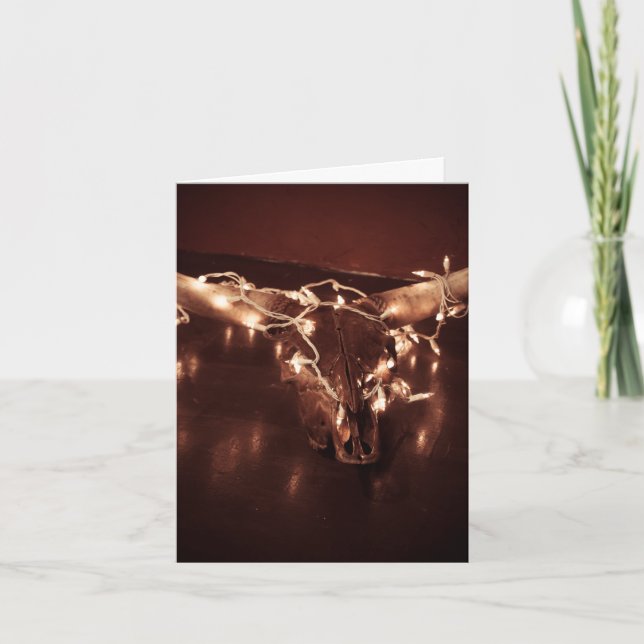 Christmas Skull card 2 (Front)