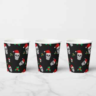 Christmas Skull Party Cups - style 1