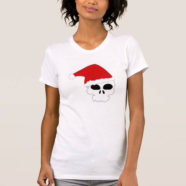 Christmas Skull T-Shirt (Front)