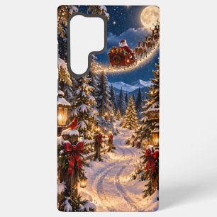 Christmas Sleigh North Pole Winter Phone Case