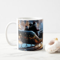 Christmas Sleigh Ride On a Snowy Night