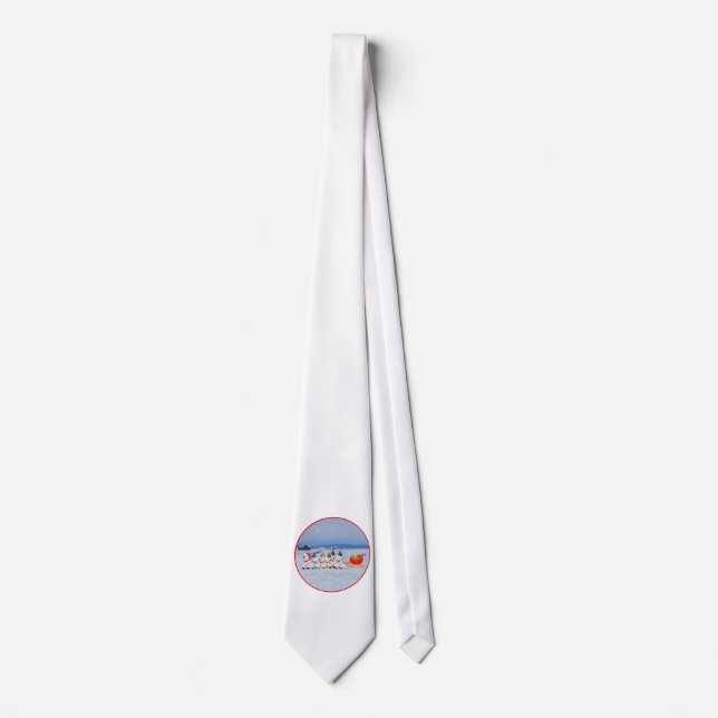 Christmas Sleigh Tie (Front)