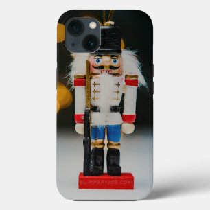 Christmas SlipperyJoe nutcracker figurine ornament iPhone 13 Case