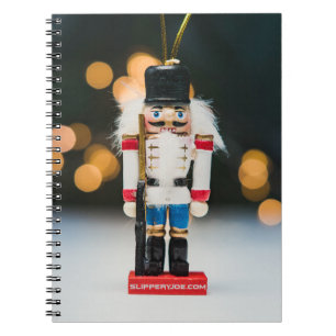 Christmas SlipperyJoe nutcracker figurine ornament Notebook