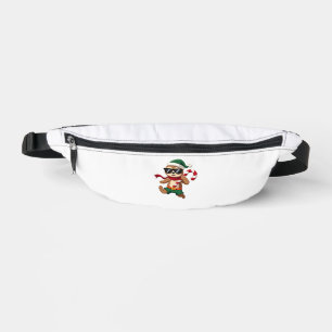 Christmas Sloth Elf Peppermint Candy Cane Shirt Gi Fanny Pack