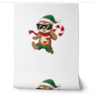 Christmas Sloth Elf Peppermint Candy Cane Shirt Gi Wallpaper