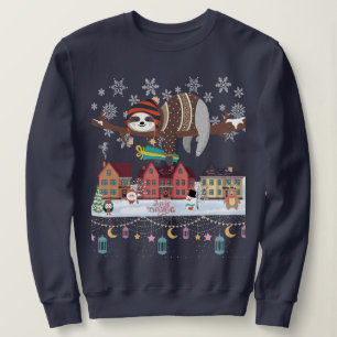 Christmas Sloth Sweatshirt