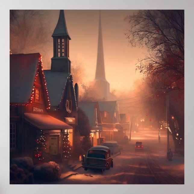 Christmas Small Town 4 Poster (Front)