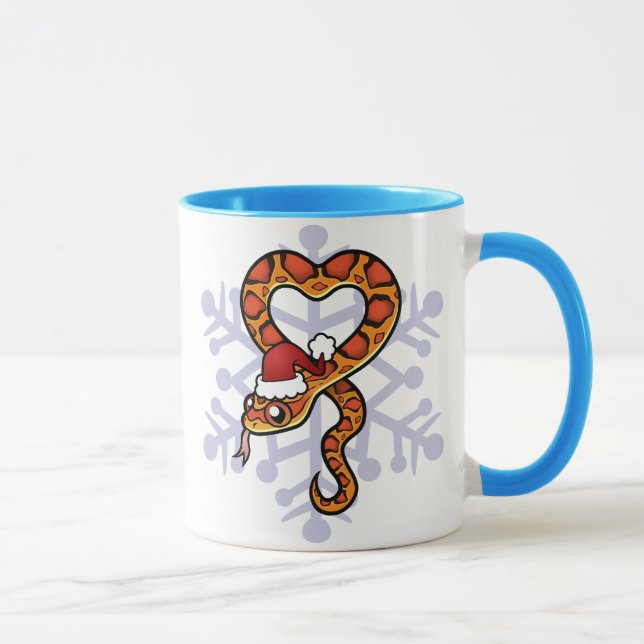 Christmas Snake Mug (Right)